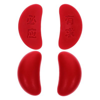 Alipis 2pairs Sacred Gua Telling Cups Feng Shui Spiritual Tools for Prayer Easy to Clean Maintain for Beginners and Experts Decor