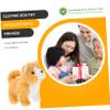 OFFIGAM 1pc Interactive Barking Dog Toy Adorable Walking Corgi Simulation for Boy Girl Plaything to Encourage Crawling and Fun view 3