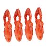 Abaodam 4pcs Simulated Lobster Figurine Realistic Fake Lobster Decoration Miniature Artificial Ornament for Garden Party Home view 1