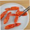 Abaodam 4pcs Simulated Lobster Figurine Realistic Fake Lobster Decoration Miniature Artificial Ornament for Garden Party Home view 4
