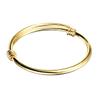 BESPORTBLE Braclets Push-pull Bangle Adjustable Fashion Jewelry Gold Plated Bracelet Anklet Kids and Children view 1