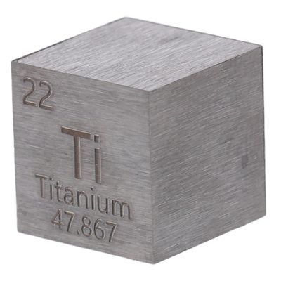 TOPPERFUN Metal Density Cube for Chemistry Experiments Educational Element Cube for Schools and Science Labs Engraved Teaching Collection for Classroom Learning