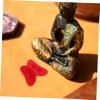 ABOOFAN 2pairs Mini Feng Shui Divination Cups Beautifully Crafted Chinese Telling Tools for Spiritual Guidance and Prayers Easy to Clean for Rituals and Blessings view 4