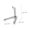 Kisangel 4pcs Display Stand Figures and Models Support Base for q Version and Easy Assembly Figure Holder for Collectors Versatile Plastic Doll Stand view 2