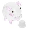 Abaodam Cartoon Piggy Bank Creative Money Box Decorative Coin Holder Pig-Shaped Piggy Bank for Boys Girls Birthday view 1