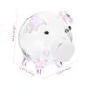 Abaodam Cartoon Piggy Bank Creative Money Box Decorative Coin Holder Pig-Shaped Piggy Bank for Boys Girls Birthday view 2