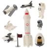 Toyvian 1set Boy Girl Space Exploration Toys Vivid Kit for Hands Fun Educational Play for Imagination and Cognitive Skills Development view 1