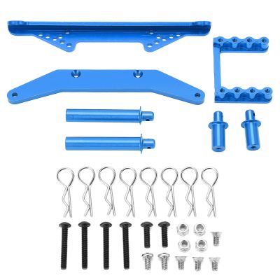 EVTSCAN Slash Body Mount Lightweight Easy Installation Remote Control Car Shell Column for Slash 2WD 1/10 (Blue)