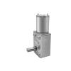 JGY370 DC reduction motor self-locking gear high torque 24V worm gear speed regulating motor low speed(24V10 rpm) view 1