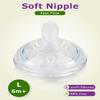 6Pack Silicone Baby Bottle Nipples for Tommee Natural Start Anti-Colic Bottles &Advanced Anti-Colic Bottles,Closer to Nature Bottles,Fast Flow,Size 3 Nipple,6m+ view 2