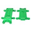 BEAXTURBO Racing Upgrade Parts RC CNC Aluminum Front Rear Tie Bar Pin Mount for Traxxas XRT X-MAXX1:5 (Green) view 3