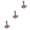 BESTonZON 3pcs Spinning Tops for Adults Metal Spinning Top Alloy Gyroscope Toy Boys and Girls for Stress Relief view 1
