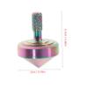 BESTonZON 3pcs Spinning Tops for Adults Metal Spinning Top Alloy Gyroscope Toy Boys and Girls for Stress Relief view 2