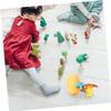 Abaodam Jumbo Dinosaur Toys for Girls Toy Dinosaurs Play Egg Model Disassembling Combination view 3