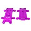 BEAXTURBO Racing Upgrade Parts RC CNC Aluminum Front Rear Tie Bar Pin Mount for Traxxas XRT X-MAXX1:5 (Purple) view 3