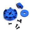 1 Set Replacement Aluminum Alloy Spur Gear Adapter Kit Upgrade Parts for Traxxas X-Maxx XRT 8S RC Car Accessories Dark Blue view 2