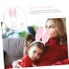 BESPORTBLE 3pcs Rabbit Ear Headbands Bows and Tails Adorable Animal Costume Accessories for Parties Birthdays and Cosplay Events view 3