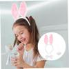 BESPORTBLE 3pcs Rabbit Ear Headbands Bows and Tails Adorable Animal Costume Accessories for Parties Birthdays and Cosplay Events view 4