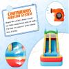 Albott Commercial Bounce House, Inflatable Bouncer with Air Blower, Jumping Castle with Slide, Outdoor Indoor Bouncy Castle with 100% PVC Material for Kids 3-12 (252.8152.492.5IN) view 4