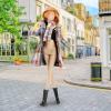 14 Pcs Doll Clothes for 11.5 inch Doll, Include 1 Plaid Coat Set 1 Winter Set 1 Sports Outfit 1 Dress 2 Bags 5 Shoes 1 Hat 1 Scarf in Random, for Girls view 3