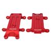 BEAXTURBO Racing Upgrade Parts RC CNC Aluminum Front Rear Tie Bar Pin Mount for Traxxas XRT X-MAXX1:5 (red) view 3