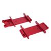 BEAXTURBO Racing Upgrade Parts RC CNC Aluminum Front Rear Tie Bar Pin Mount for Traxxas XRT X-MAXX1:5 (red) view 4
