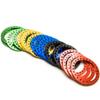 4Pcs Metal Alloy 2.2'' Replacement Wheel Beadlock Ring 7 Colors for Axial Wraith 1/10 RC Crawler Car 2.2 inch Wheel Rims(Green) view 2