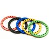4Pcs Metal Alloy 2.2'' Replacement Wheel Beadlock Ring 7 Colors for Axial Wraith 1/10 RC Crawler Car 2.2 inch Wheel Rims(Green) view 3