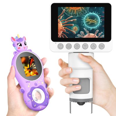1000X Kids Microscope 3.5" and 500X 2.0 Digital Micrscope