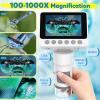 1000X Kids Microscope 3.5" and 500X 2.0 Digital Micrscope view 4