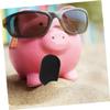 AUTSUPPL 20pcs Piggy Bank Rubber Stopper for Coin Savings Easy Install Silicone Plug for Saving Boxes Oval Shape Secure Fit for Bottom Creative Design for Adults view 4