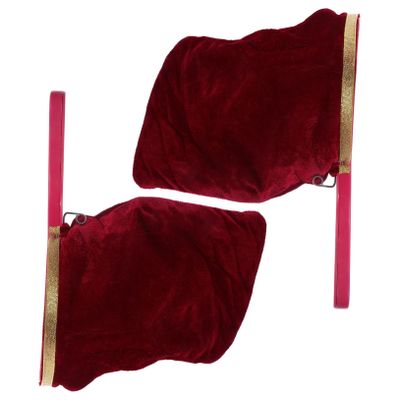 BESTonZON 2pcs Change Bags Handles Tricks Bag Props Appear Disappear Pouches for