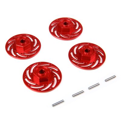 TT-02 Aluminum Brake Rotor Disc for 1:10 RC Car Tamiya TT02 TT01(Red)