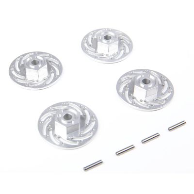 TT-02 Aluminum Brake Rotor Disc for 1:10 RC Car Tamiya TT02 TT01(Silver)