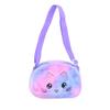Amamcy Cute Cat Crossbody Bag for Girls Fluffy Shoulder Bag Faux Fur Kitty Purse Animal Plush Daypack Kawaii Purse for Girls view 1