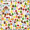 120 PCS Christmas Mochi Squishy Toys  Soft Stress Relief Fidget Toys for Kids, Cute Animal Designs, Non Candy Party Favors & Stocking Stuffers, Birthday Goodie Bags fillers with Storage Box view 1