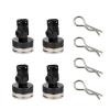 for HSP Drift for Sakura for Redcat 1/10 4pcs Body Posts Magnet Invisible Fixed Mount with Clip RC Car Parts RC Car Parts(Black) view 1