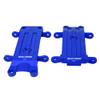BEAXTURBO Racing Upgrade Parts RC CNC Aluminum Front Rear Tie Bar Pin Mount for Traxxas XRT X-MAXX1:5 (Blue) view 3