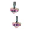 BESTonZON 2pcs Top Alloy Gyroscope Desktop Toy for Adults Educational Accessory Lightweight Portable for and Balance Physics view 1