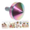 BESTonZON 2pcs Top Alloy Gyroscope Desktop Toy for Adults Educational Accessory Lightweight Portable for and Balance Physics view 3