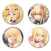 KADOKAWA Blessing on this Wonderful World! Birthday 2025 Tin Badge Set of 4 Ducnes Diameter Approx. 2.1 inches (54 mm) Steel view 1