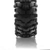 4PCS 1.9" Rubber Voodoo KLR Wheel Tires 118 * 45mm for 1:10 RC Crawler Axial SCX10 D90 TF2 MST Tamiya view 3