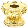 ABOOFAN Religious Buddha Figurine Base Hand Cranked Wheel Stand Lotus-Shaped Support Meditation Gifts Home Decor Stable view 1