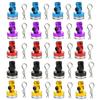 4pcs/lot Magnetic Invisible Body Post Mounting Contact Shell Post + Clip 1/10 RC Drift Car Compatible with Traxxas HSP Sakura Redcat(Black) view 2