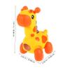 DECHOUS Cute Moving Giraffe Toy with Electric Crawling Mechanism Toddlers Interactive Musical Dinosaur for Fine Motor Skills Baby Instruments view 2