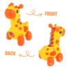 DECHOUS Cute Moving Giraffe Toy with Electric Crawling Mechanism Toddlers Interactive Musical Dinosaur for Fine Motor Skills Baby Instruments view 3
