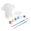 Abaodam DIY Boys and Girls Monkey Shape Graffiti Ceramic Piggy Bank Paintable Toy Boy Girl Toy view 1