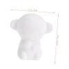 Abaodam DIY Boys and Girls Monkey Shape Graffiti Ceramic Piggy Bank Paintable Toy Boy Girl Toy view 3