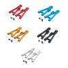 2Pcs Metal Lower Suspension Arm Swing Arm for JLB Racing Cheetah 11101 21101 J3 Speed 1/10 RC Car Upgrade Parts(Black) view 2