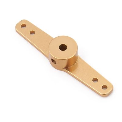 3.1/4.1/5.1mm Metal Aluminum Alloy Dual Steering Arm Arm for RC Car Boat Servo Roker Rudder Parts Accessories(Dual Arm 3.1mm)